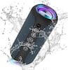 Front. Ortizan - Ortizan Portable Bluetooth Speaker, IPX7 Waterproof, TWS, 30H Playtime, Deep Bass, Black - Navy.