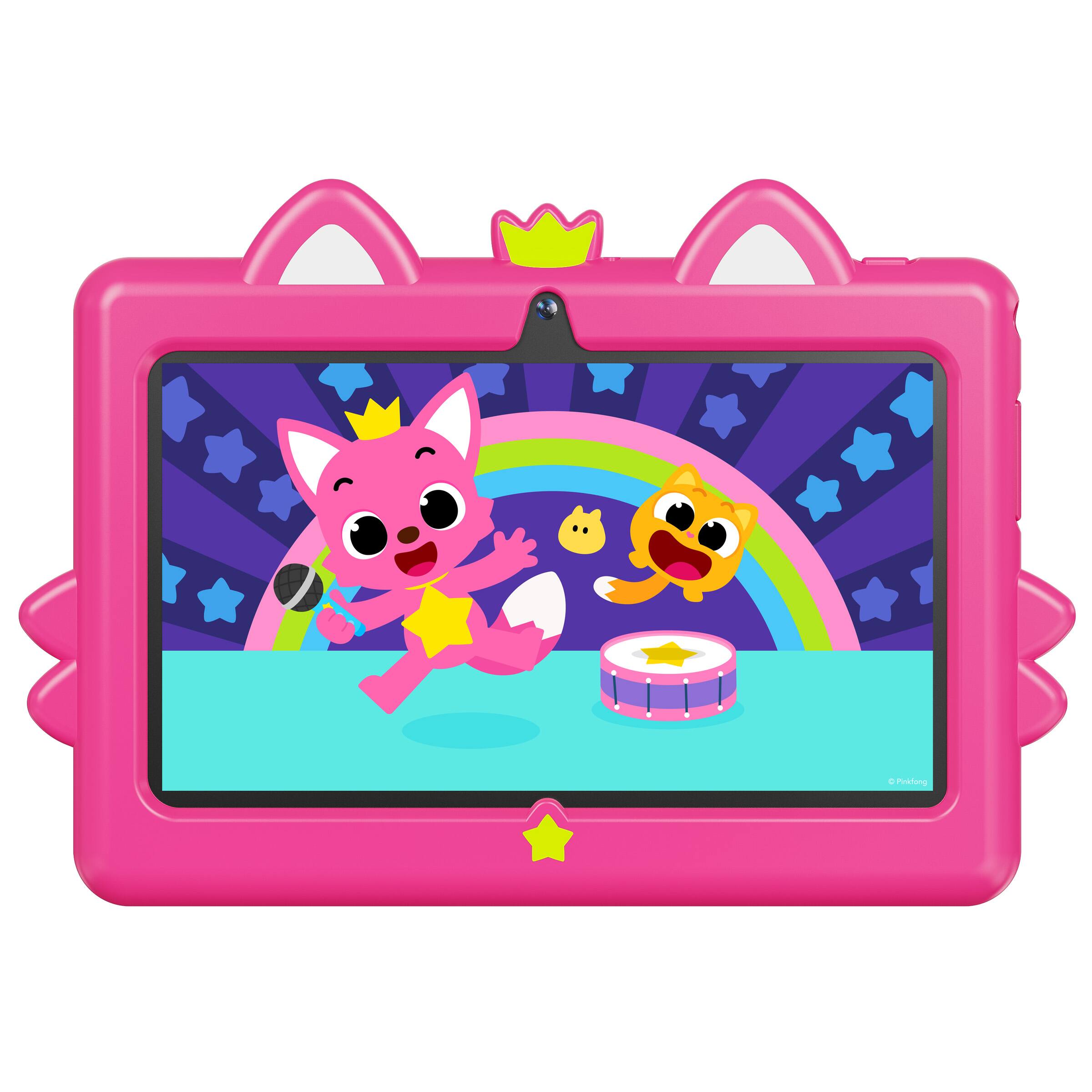 Alt View 2. Contixo - A8 Baby Shark 7-Inch Kids Tablet, 32GB, Android 16, 8 Pinkfong Learning Apps, Parental Controls, Ages 3-12 - Pink Fox.