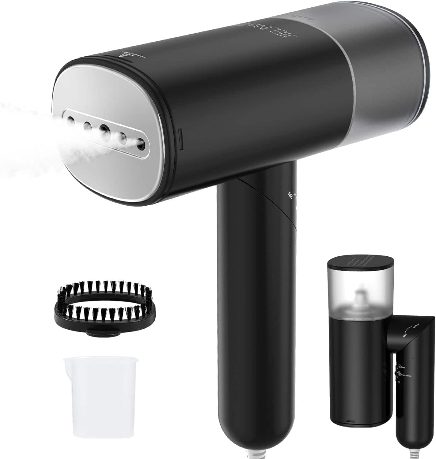 FINEAK - Foldable Travel Steamer 120V Handheld Steamer for Clothes - Black