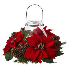 BreeBe - POINSETTIA/PINE - Red