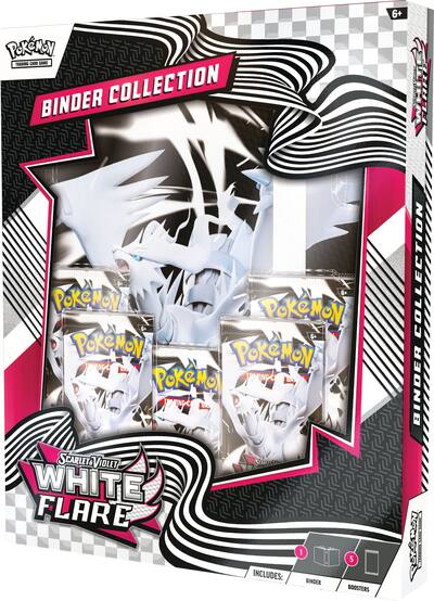 Pokmon - Trading Card Game: Scarlet & Violet White Flare Binder Collection Pokmon - Trading Card Game: Scarlet & Violet White Flare Binder Collection
