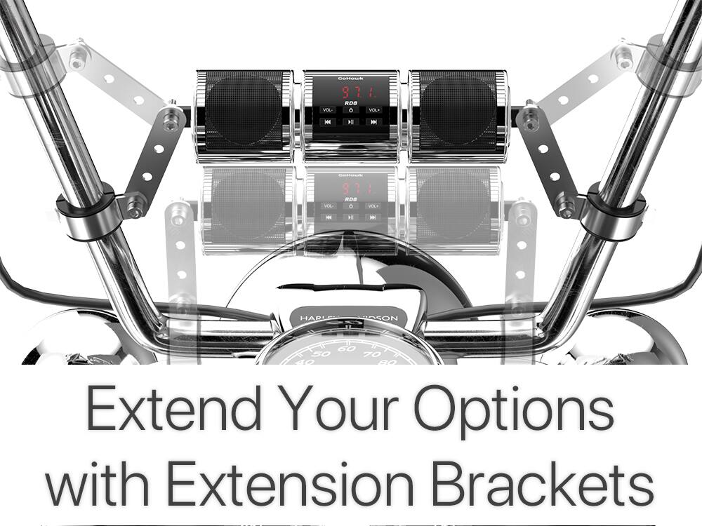 Cd 971 9 1 1. RD8 VOL . VOL- - DN  Soto S11 9 7 1. RD8 VOL VOL-  N  HAP! OSON GO 50 70 40 80 Extend Your Options with Extension Brackets
