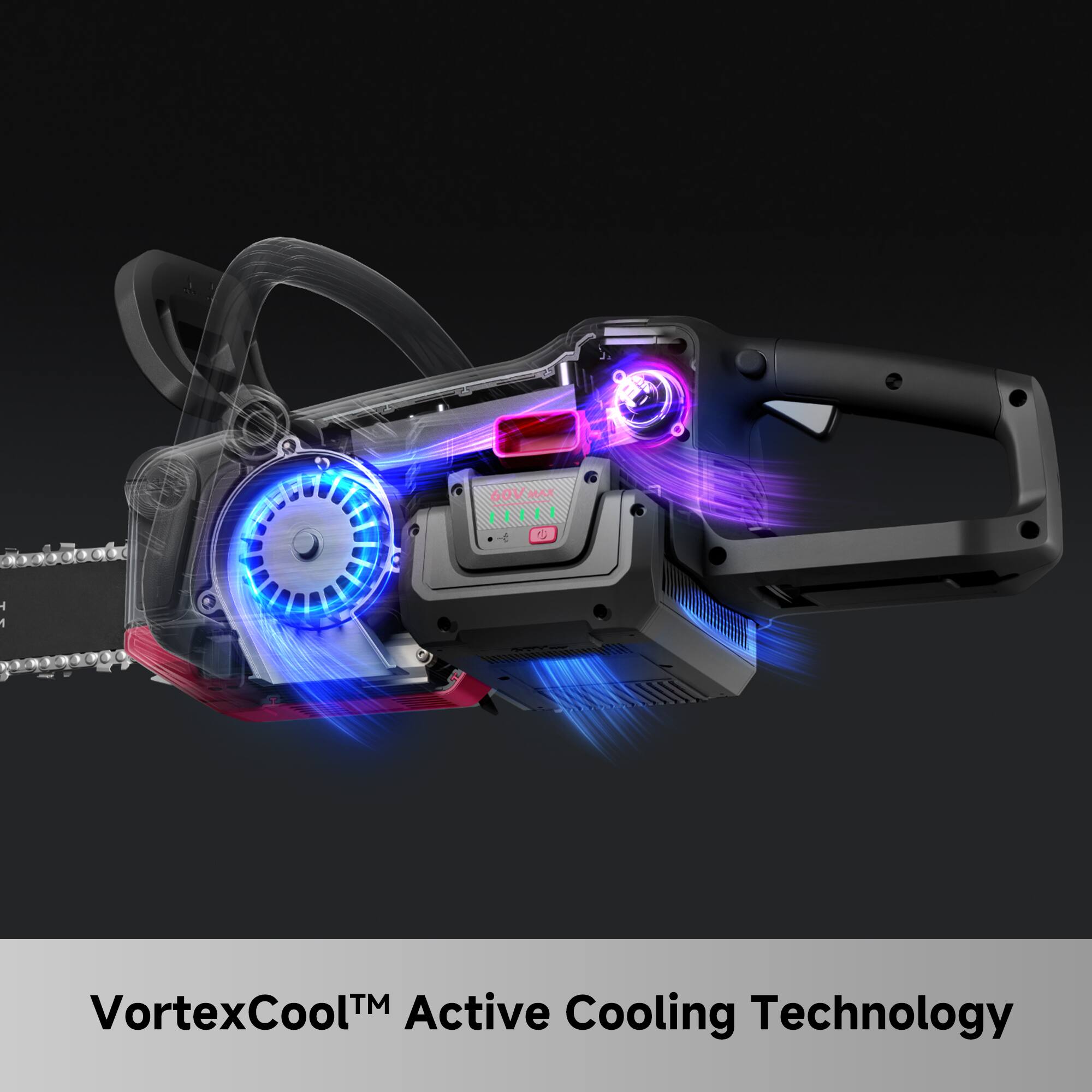 GOVMAX M - VortexCool™ Active Cooling Technology