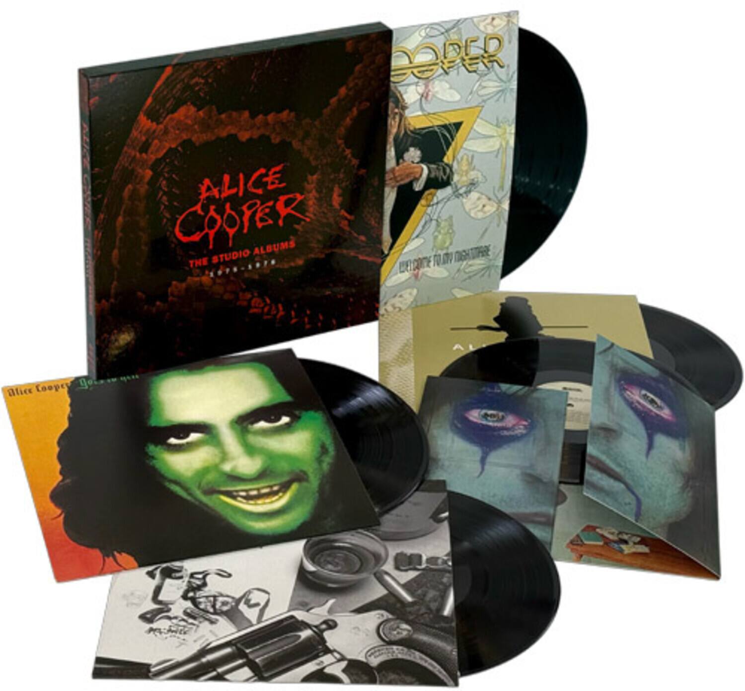 ALICE COOPER THE STUDIO ALBUMS