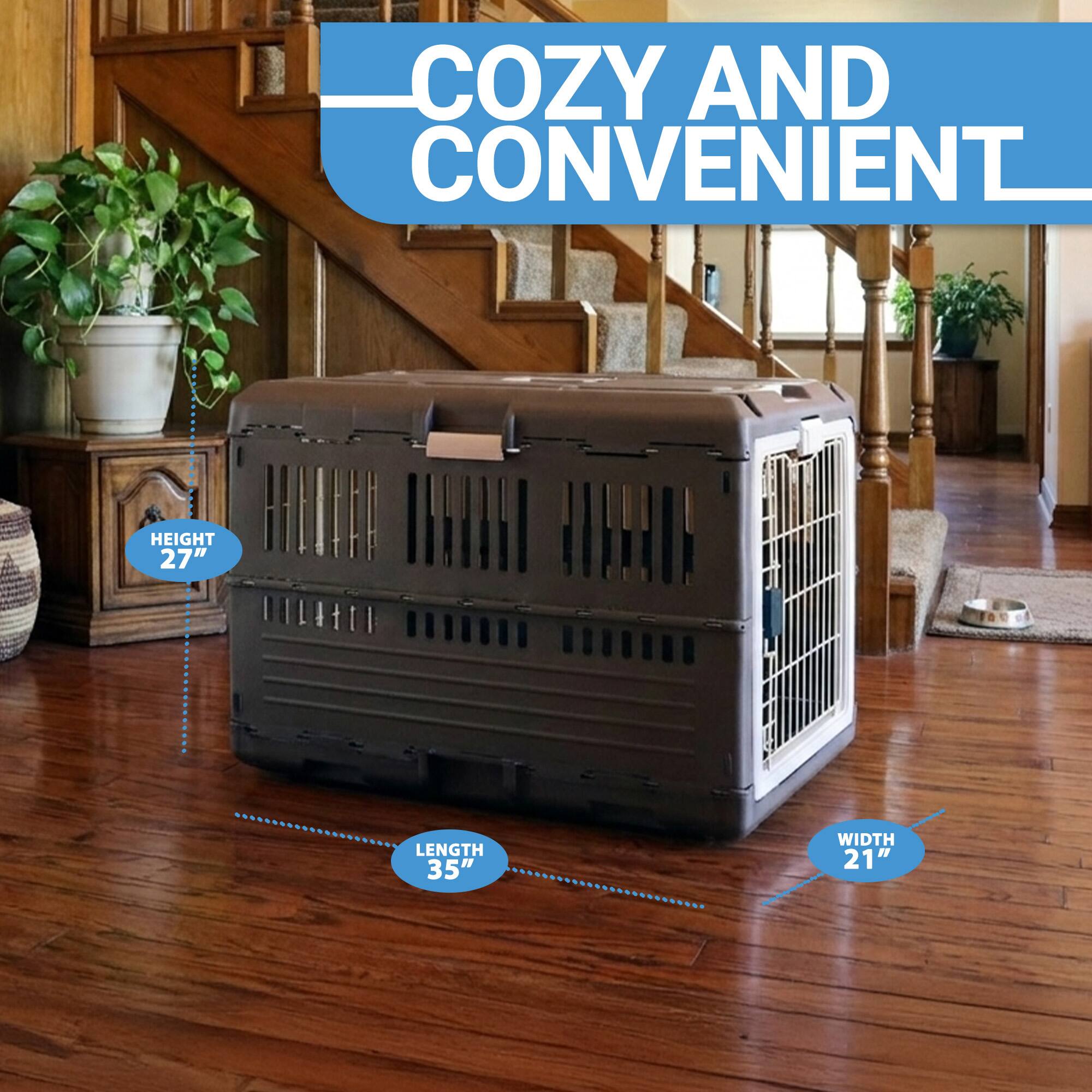 COZY AND CONVENIENT

HEIGHT 27"  
LENGTH 35"  
WIDTH 21"