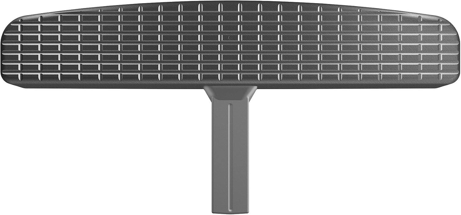 Front. WeatherTech - BumpStep XL | 24" Hitch Mounted Step and Bumper Protection with Theft Deterrent Stainless Hardware & Allen Key - Black.