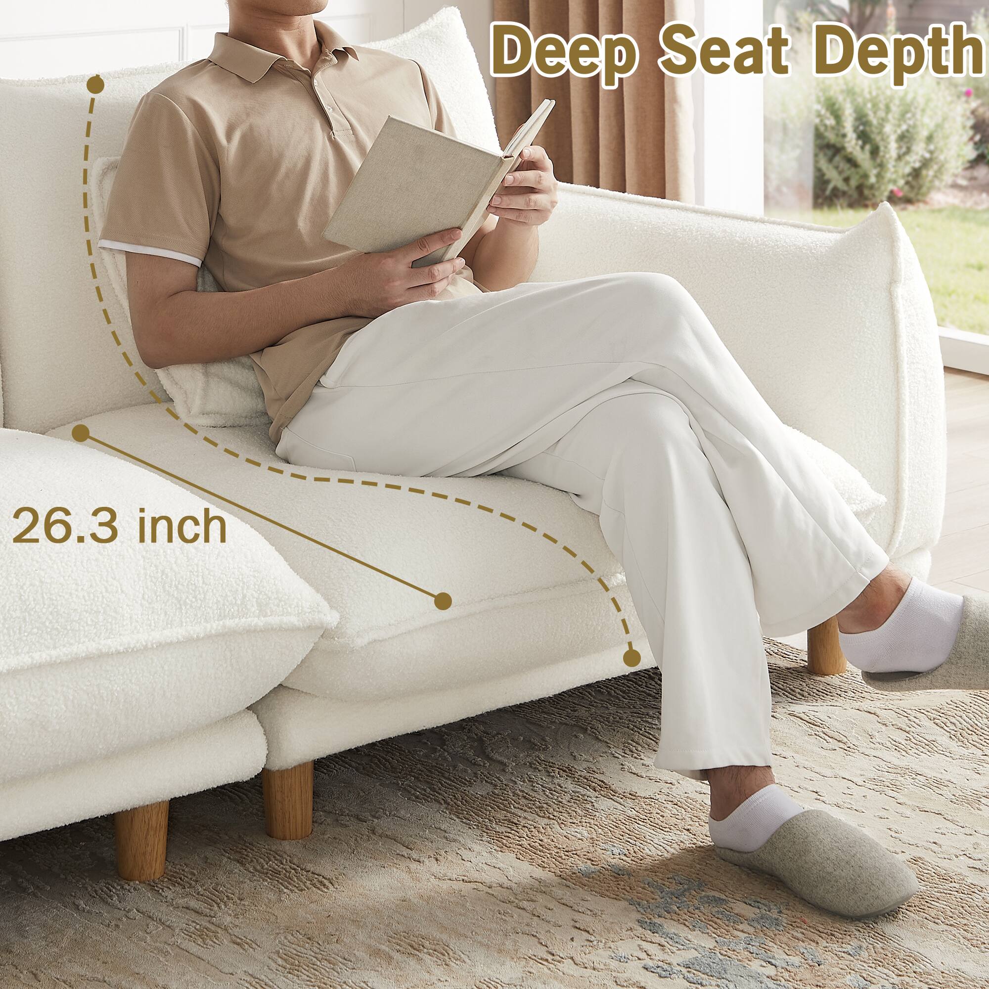 Deep Seat Depth  
26.3 inch