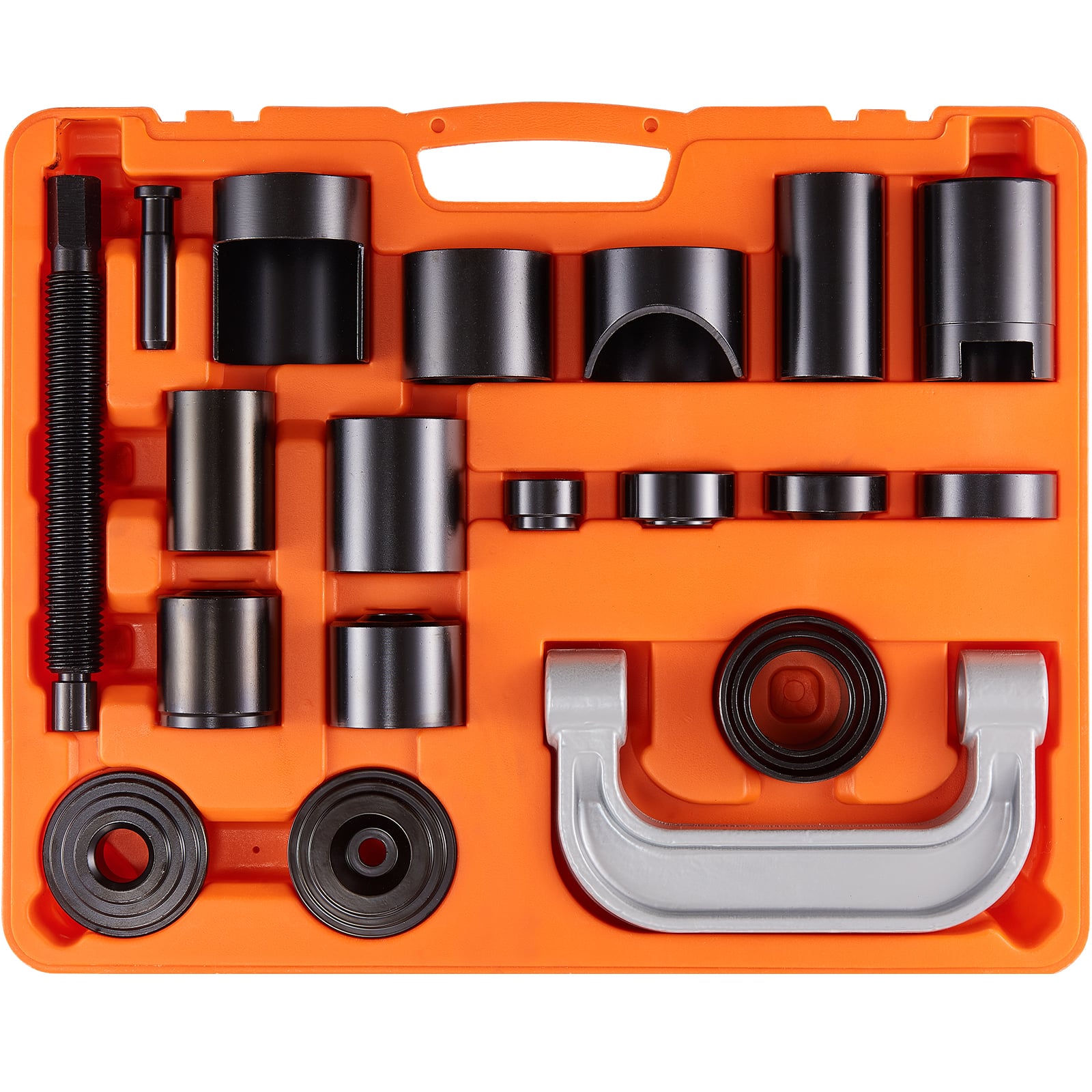 VEVOR - Ball Joint Press Kit, 21 pcsTool Kit, C-press Ball joint Remove and Install Tools, for Most 2WD and 4WD Cars - Orange;black price history on PriceWatchPro