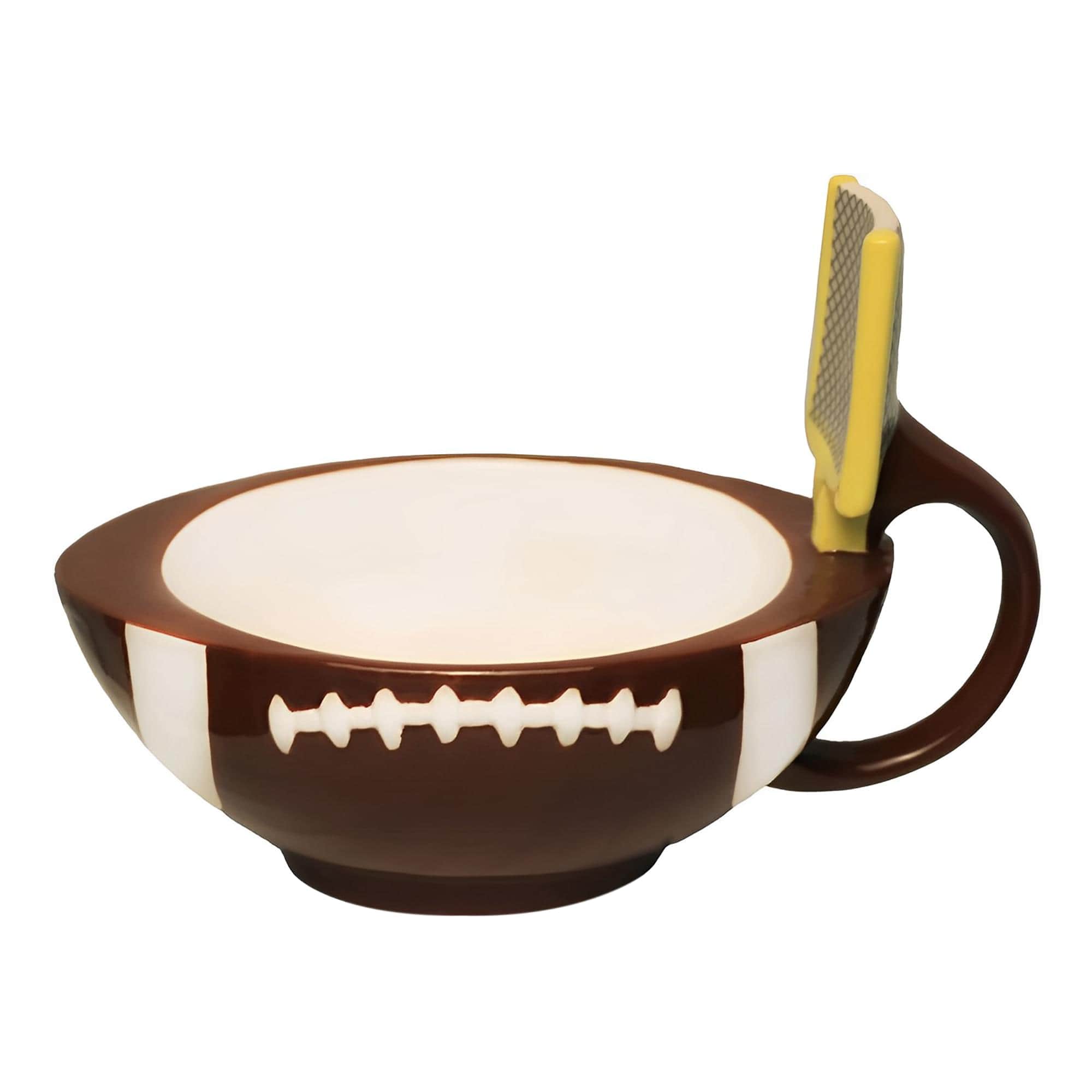 Silver Buffalo - Officially Licensed MAX’IS Creations The Mug With A Goalpost! Game On Edition, 15 oz Football Mug - Brown price history on PriceWatchPro