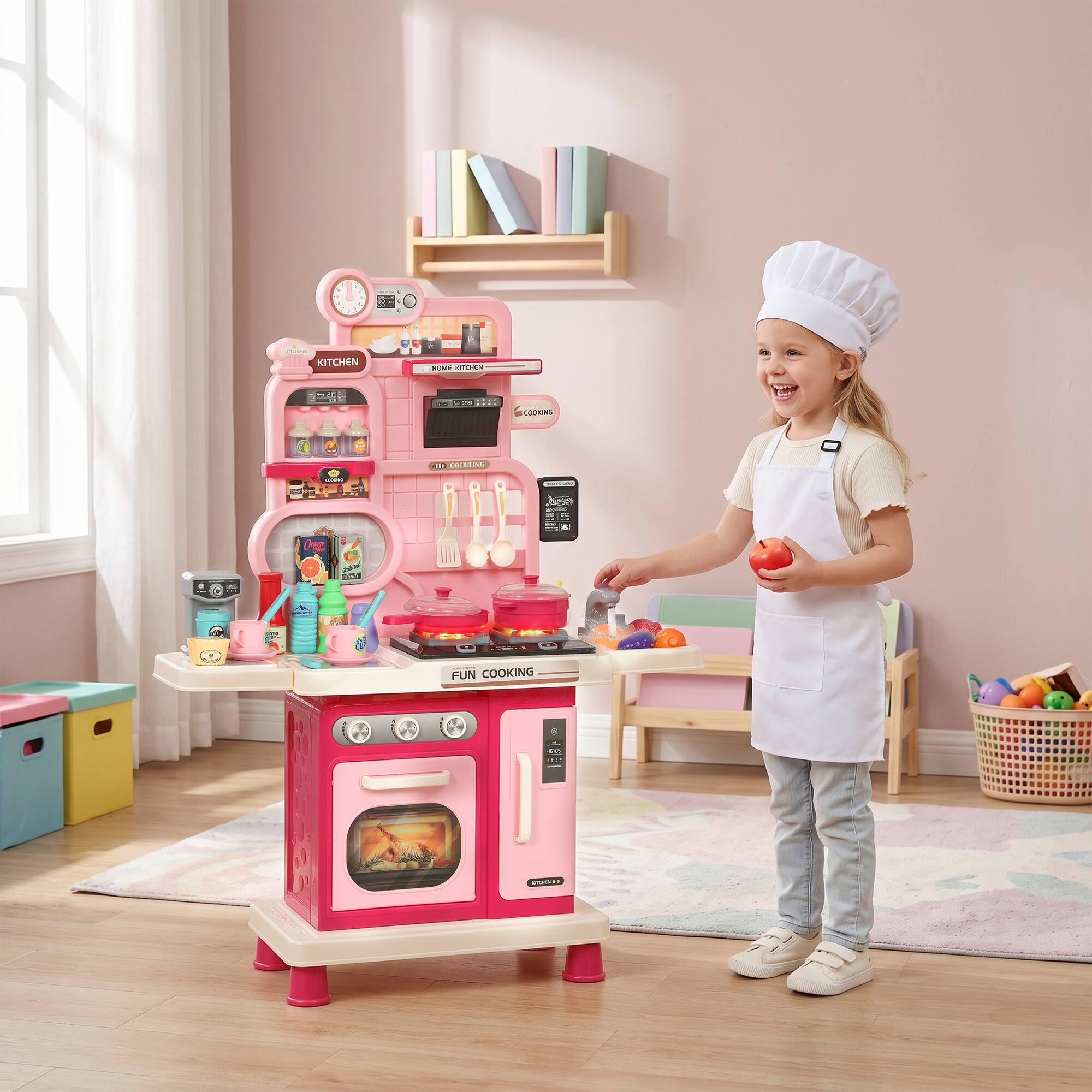 V - /
1
a
KITCHEN
HOME KITCHEN
LOME
COOKING
III COOKING
-
FUN COOKING