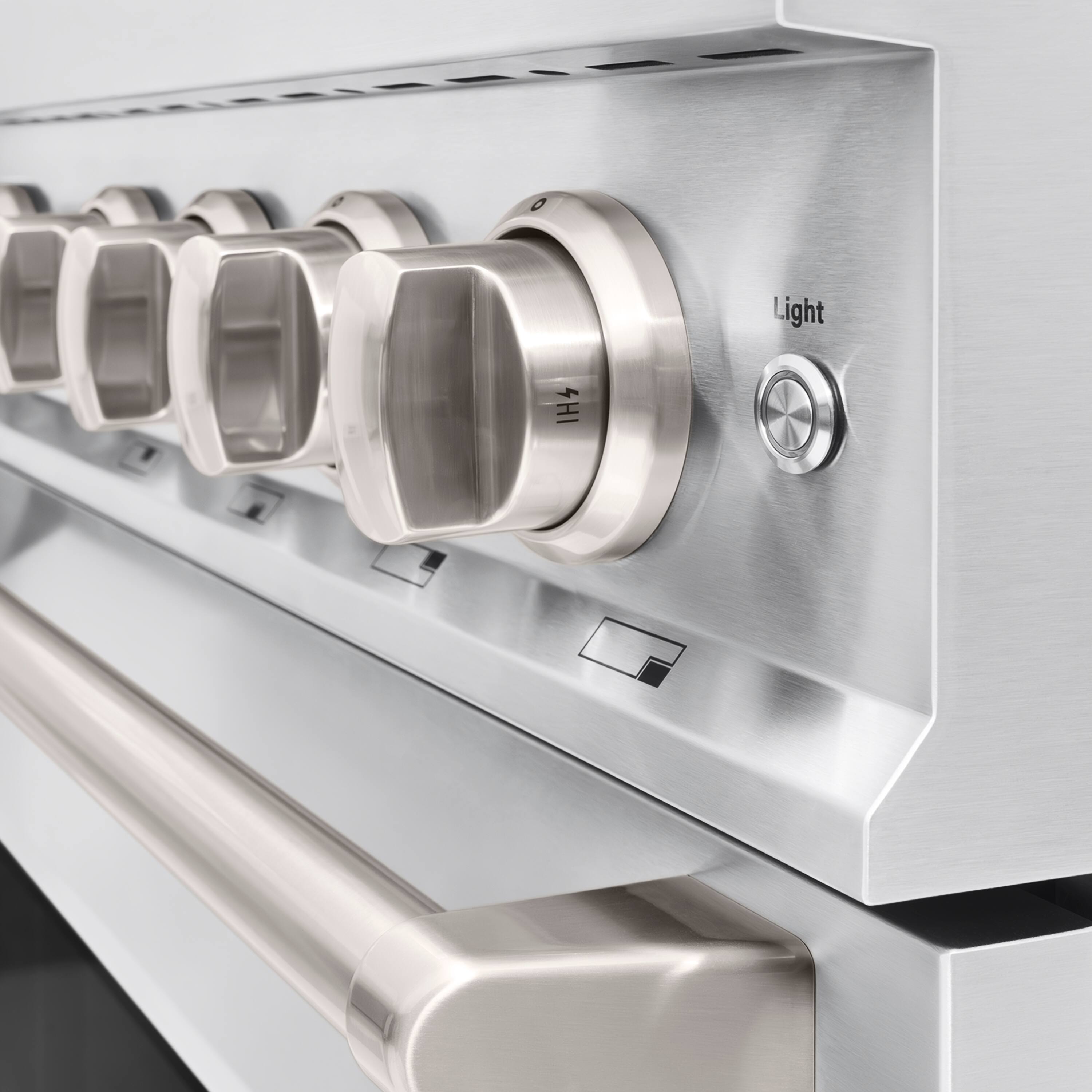 Alt View 15. ZLINE - 48 in. 6.7 cu. ft. Classic Freestanding Gas Range with 8 Burner DuoPro Cooktop and Dual Ovens in Stainless Steel - Stainless Steel.