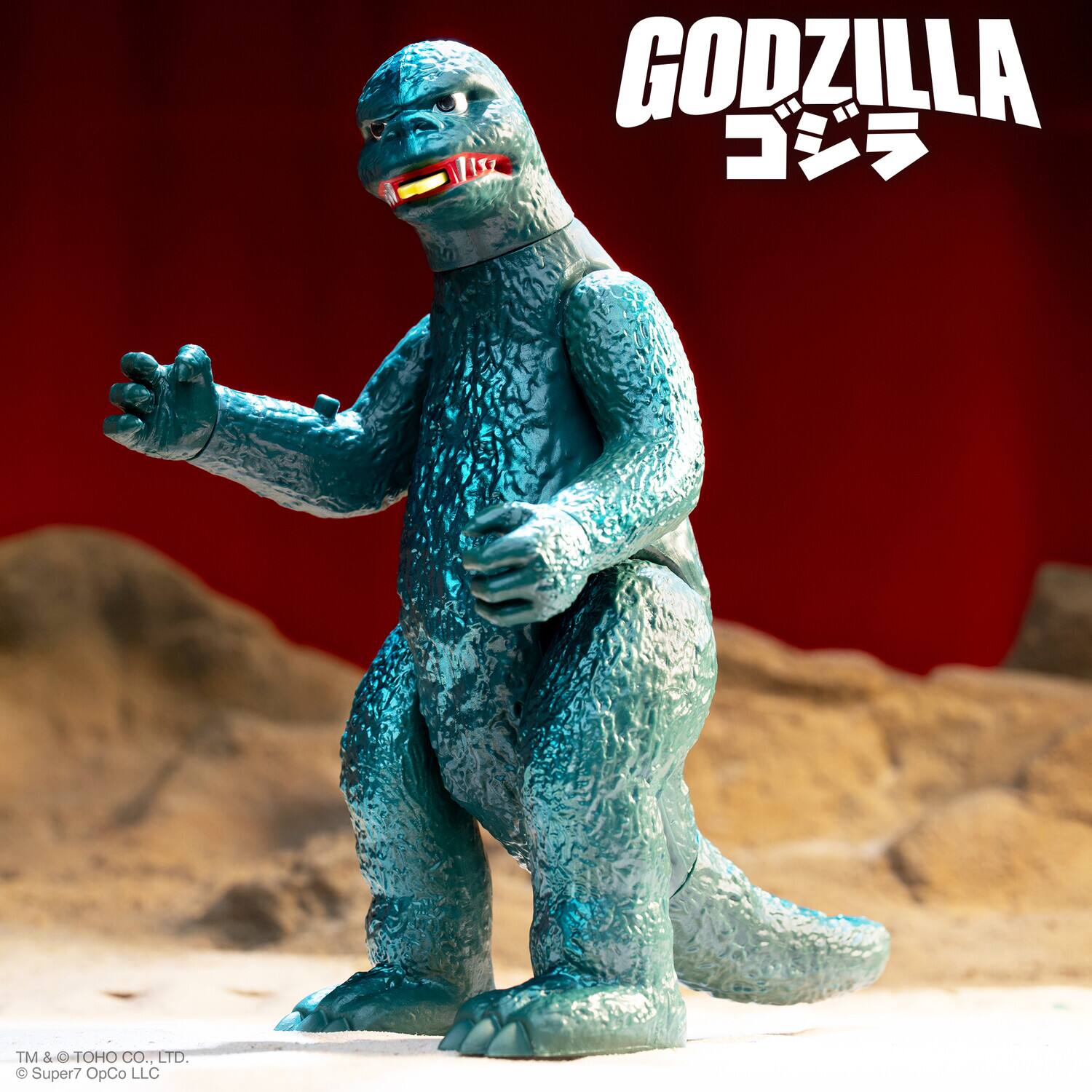 Super7 Toho Ultimates! Shogun Godzilla (Green Metallic