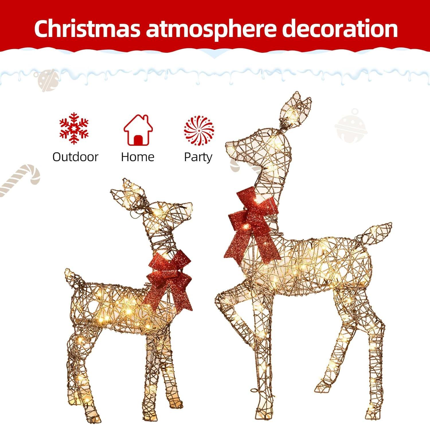 Christmas atmosphere decoration

Outdoor Home Party