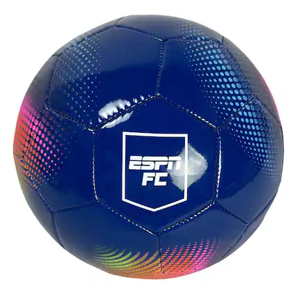 Front. ESPN - High Spec Size 5 Soccer Ball 3.0mm - Blue.