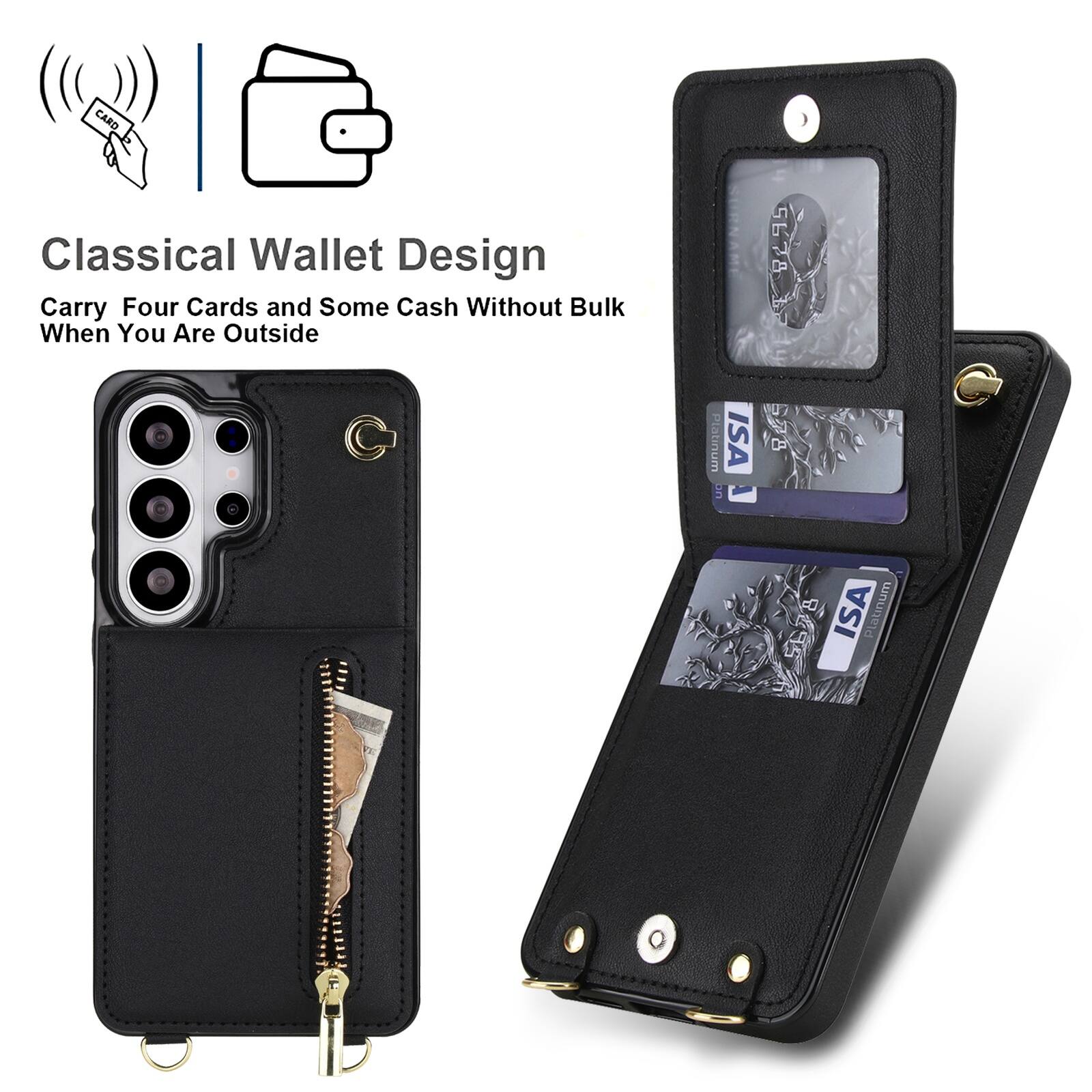CARD Classical Wallet Design Carry Four Cards and Some Cash Without Bulk When You Are Outside

5678 Platinum ISA LC ISA Platinum