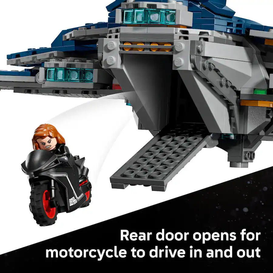 LEGO Marvel Avengers: Age of Ultron Quinjet 76325 6527617 Best Buy