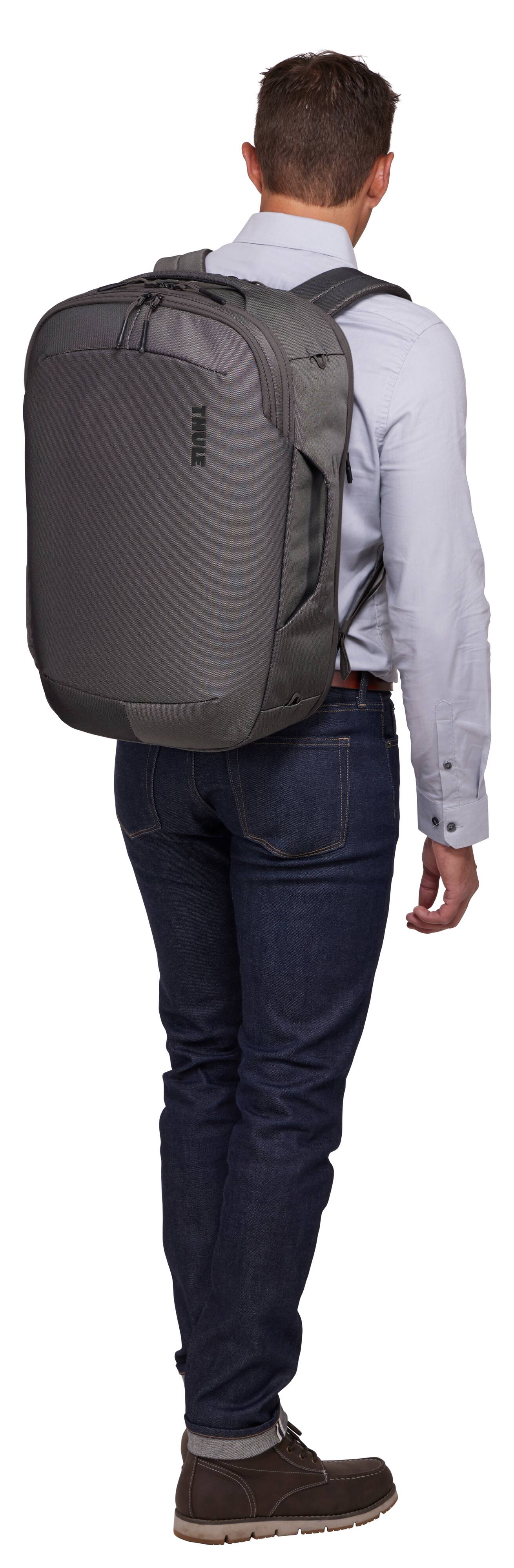 Alt View 4. Thule - Subterra 2 Convertible Carry On - VETIVER GRAY.