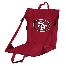 Logo Brands - San Francisco 49ers Stadium Seat - Red