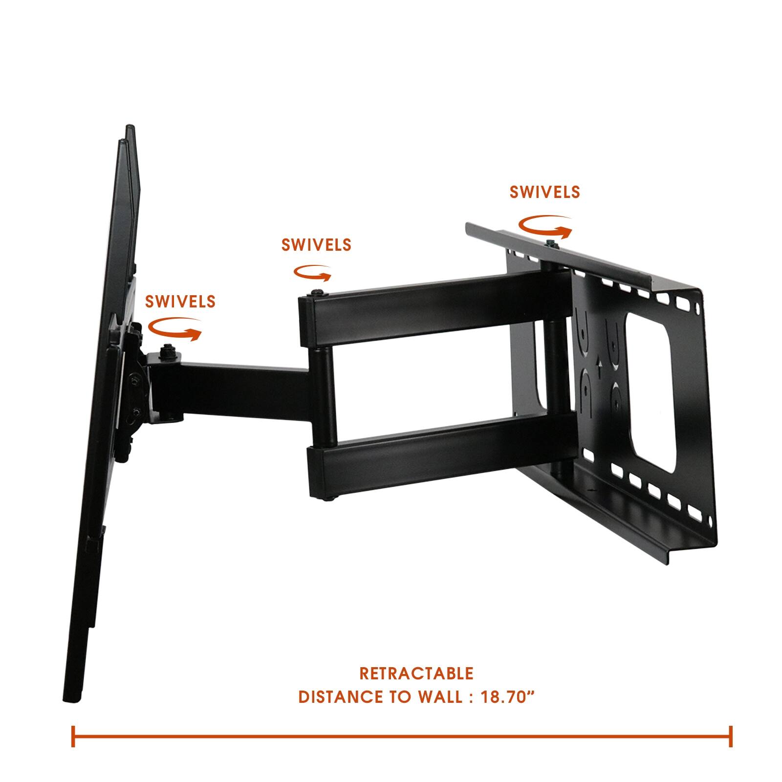 SWIVELS, SWIVELS, SWIVELS, RETRACTABLE, DISTANCE TO WALL : 18.70"