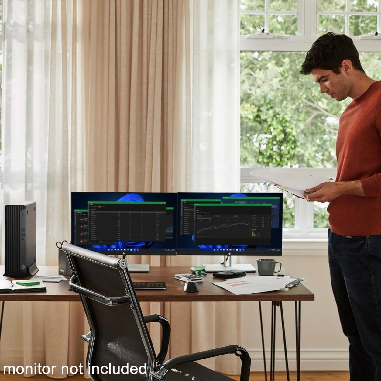 monitor not included