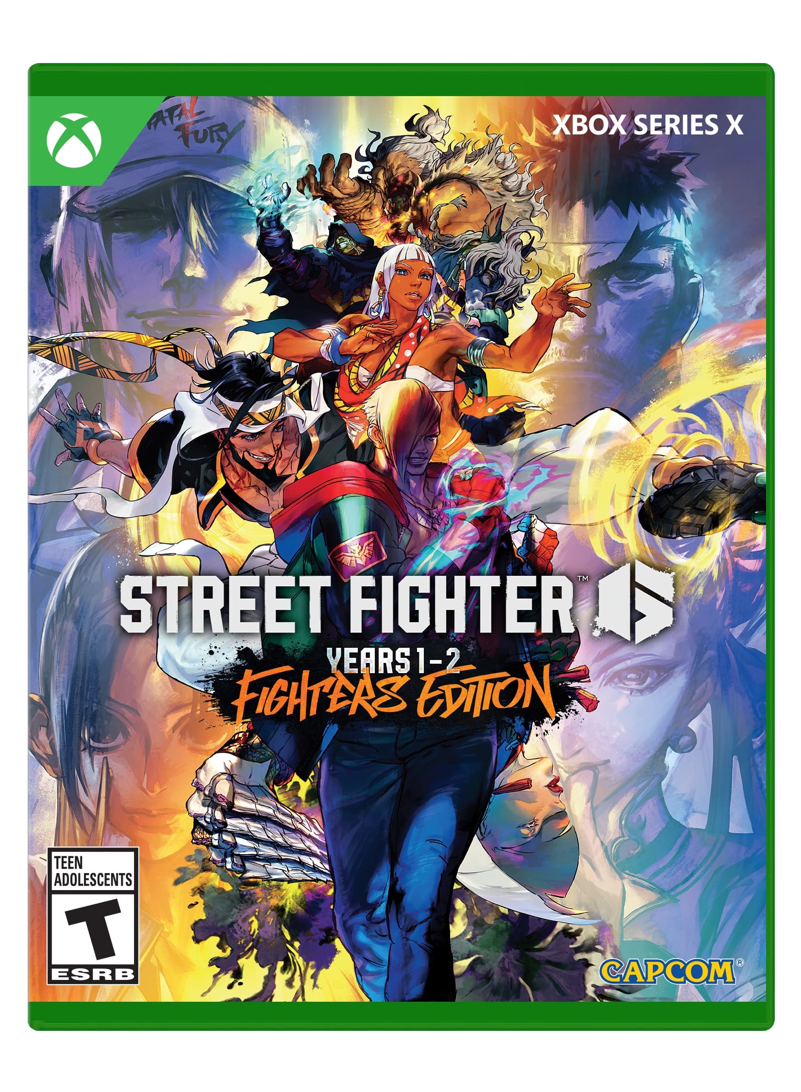 Street Fighter 6 Years 1-2 Fighters Edition - Xbox Series X - Front_Zoom