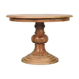 Artisan Furniture - Round Turned Dining Table - Beige
