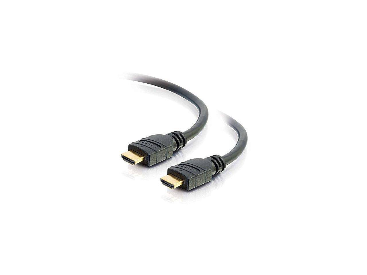 Alt View 6. C2G - C2G 757120413684 75 Feet High Speed HDMI Cable - Black - In-Wall CL3-Rated - Black.