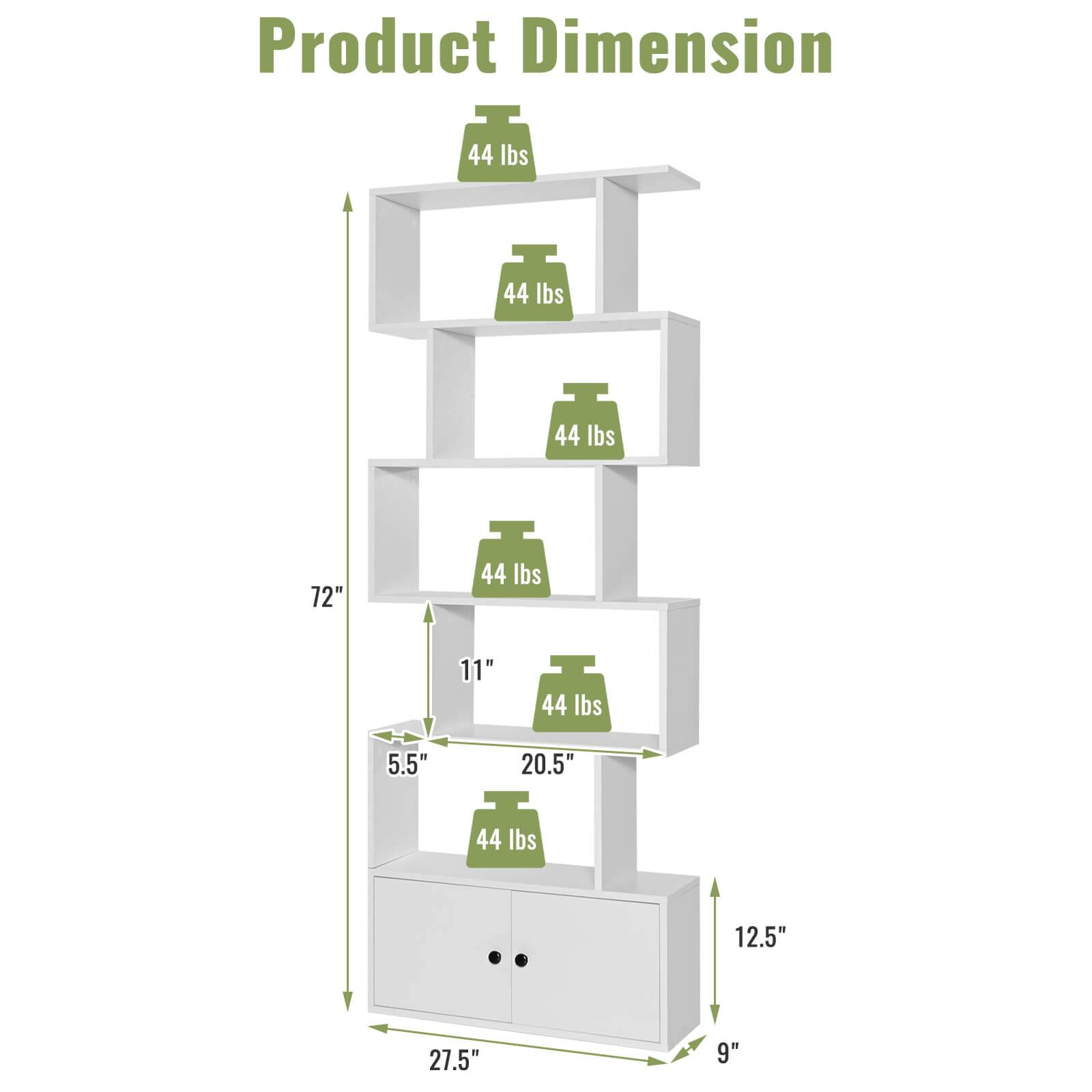 Product Dimension: 44 lbs 44 lbs 44 lbs 72" 44 lbs 11" 44 lbs 5.5" 20.5" 44 lbs 12.5" 27.5" 9"