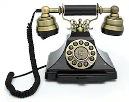 PopMarket - GPO Retro GPODUKE Duke Push Button Telephone - Black - MISC ACCESSORY - Multicolor