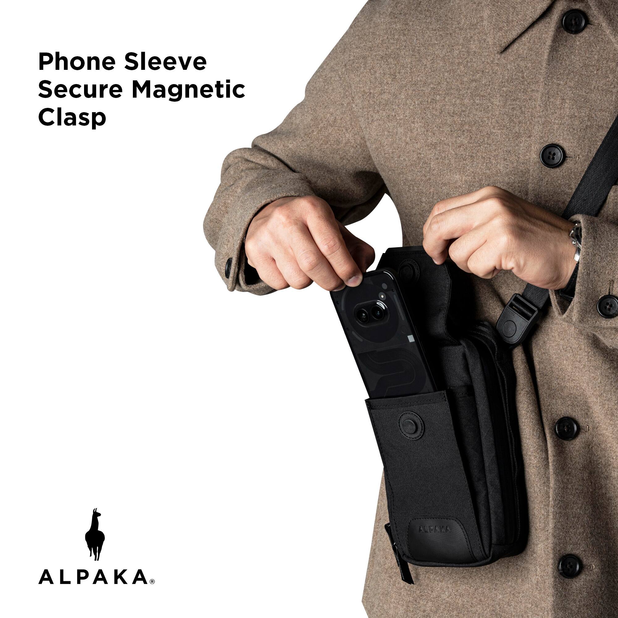 Phone Sleeve Secure Magnetic Clasp  
ALFARA ALPAKA