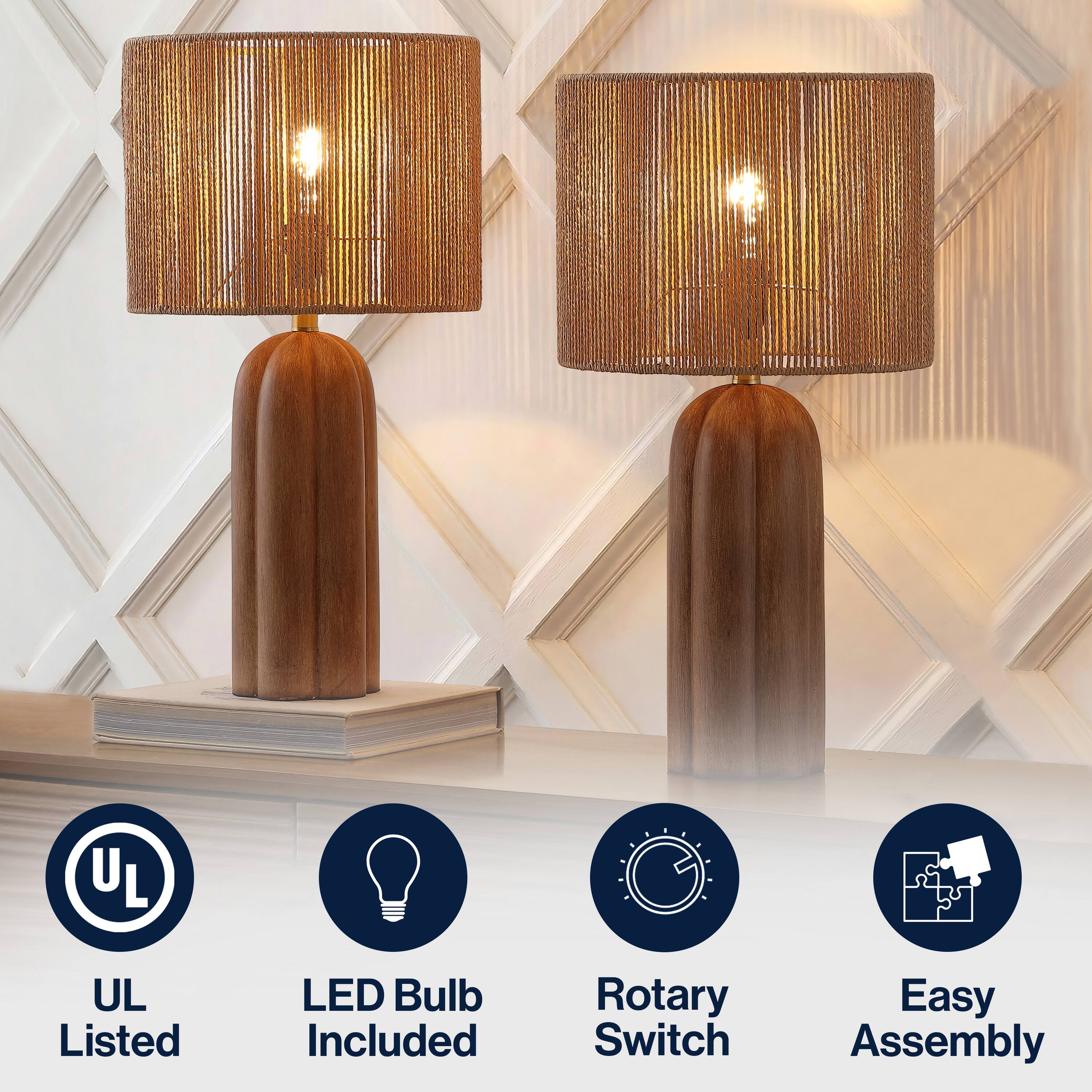 UL Listed LED Bulb Included Rotary Switch Easy Assembly