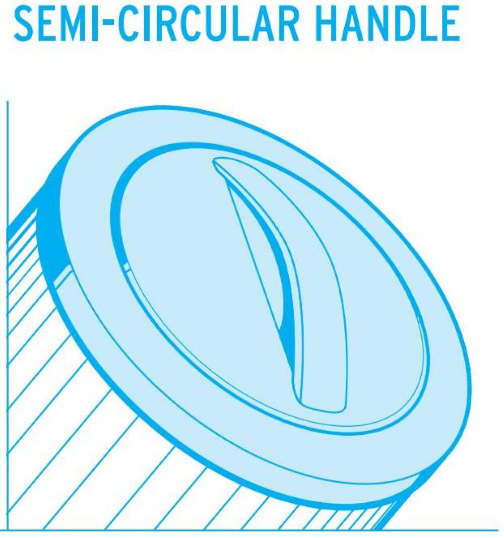 SEMI-CIRCULAR HANDLE