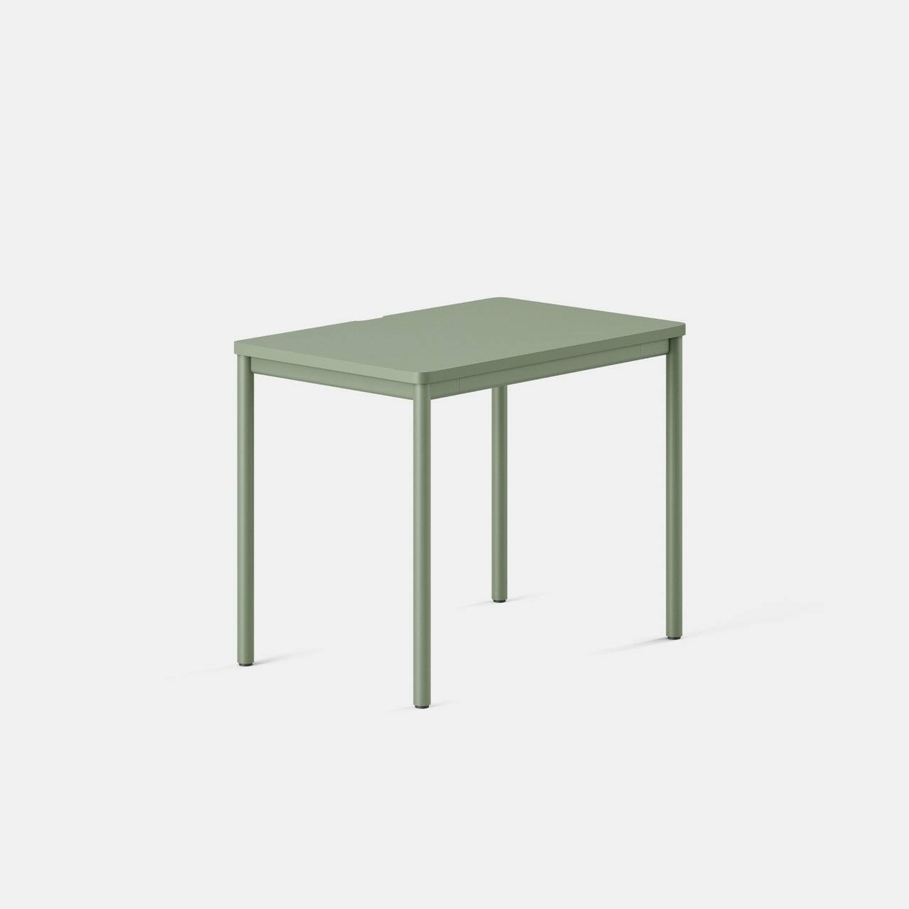 Angle. Branch Furniture - Branch 36" Daily Desk – Functional Home Office Desk with Timeless Design, Rounded Corners & Built-in Cable Notch - Sage.