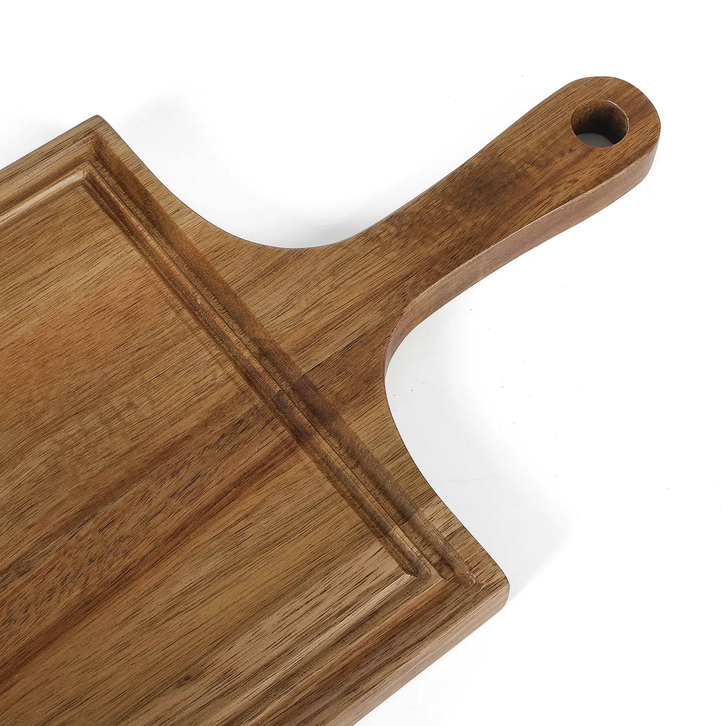 Alt View 3. Martha Stewart - Martha Stewart Meadowhouse 20 x 7.5 Inch Acacia Wood Charcuterie Board in Brown - Brown.