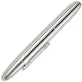 Fisher - Space Pen Chrome Bullet Space Pen with Clip