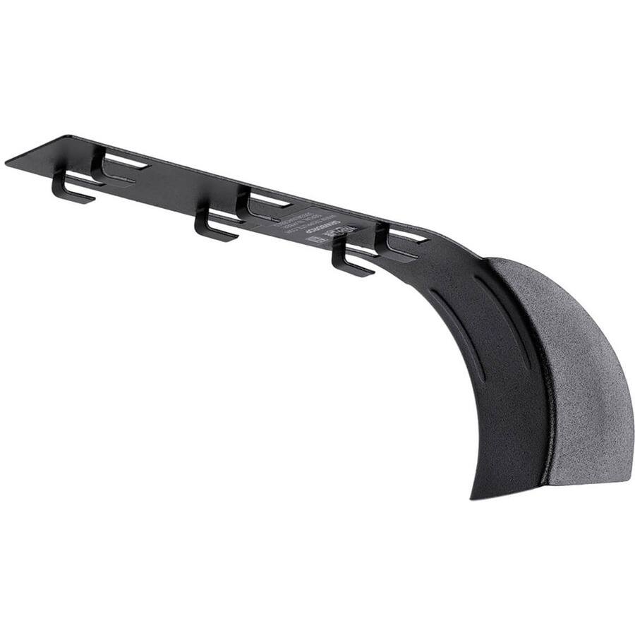 Alt View 7. Tripp Lite - Eaton Tripp Lite Series Cable Exit Clip/Dropout Waterfall for Wire Mesh Cable Trays, 45 mm Wide - Cable Trumpet Spillout - Black Powder Coat.