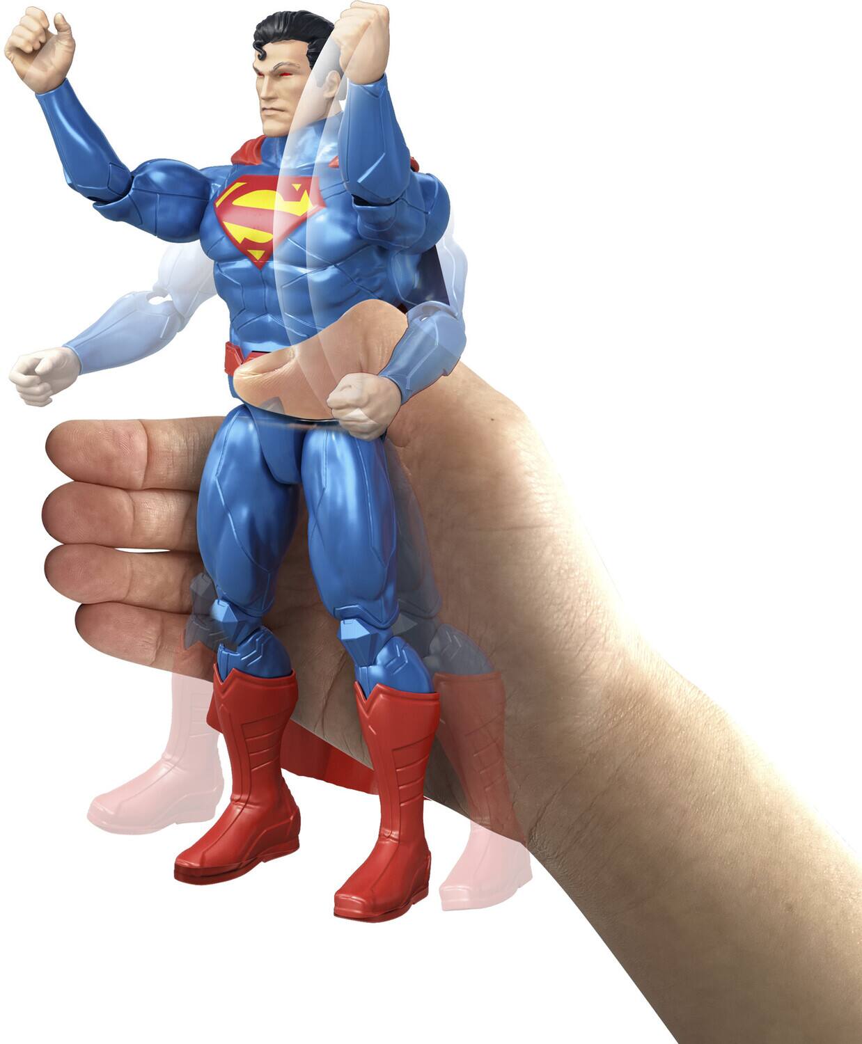 Alt View 2. Mattel - DC Premiere Heat Vision Superman Action Figure with Lights & Sound   - COLLECTIBLES - Multicolor.