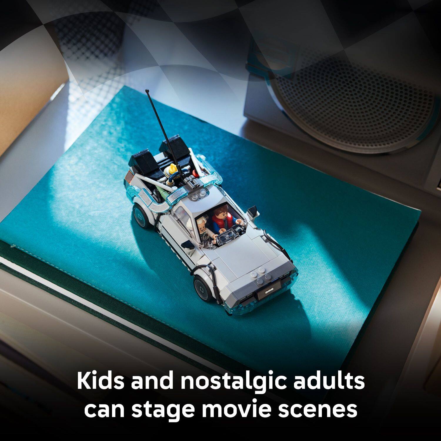 Kids and nostalgic adults can stage movie scenes