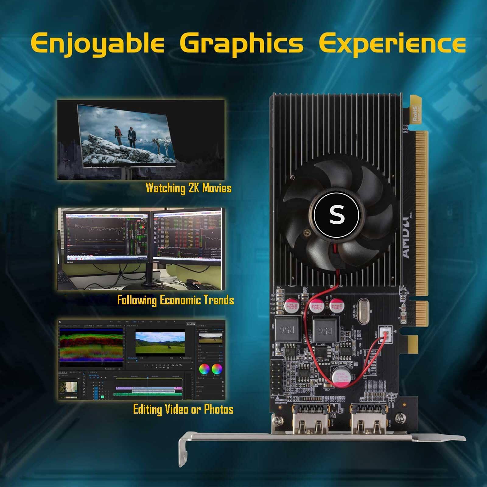 Enjoyable Graphics Experience

- Watching 2K Movies
- Following Economic Trends
- Editing Video or Photos