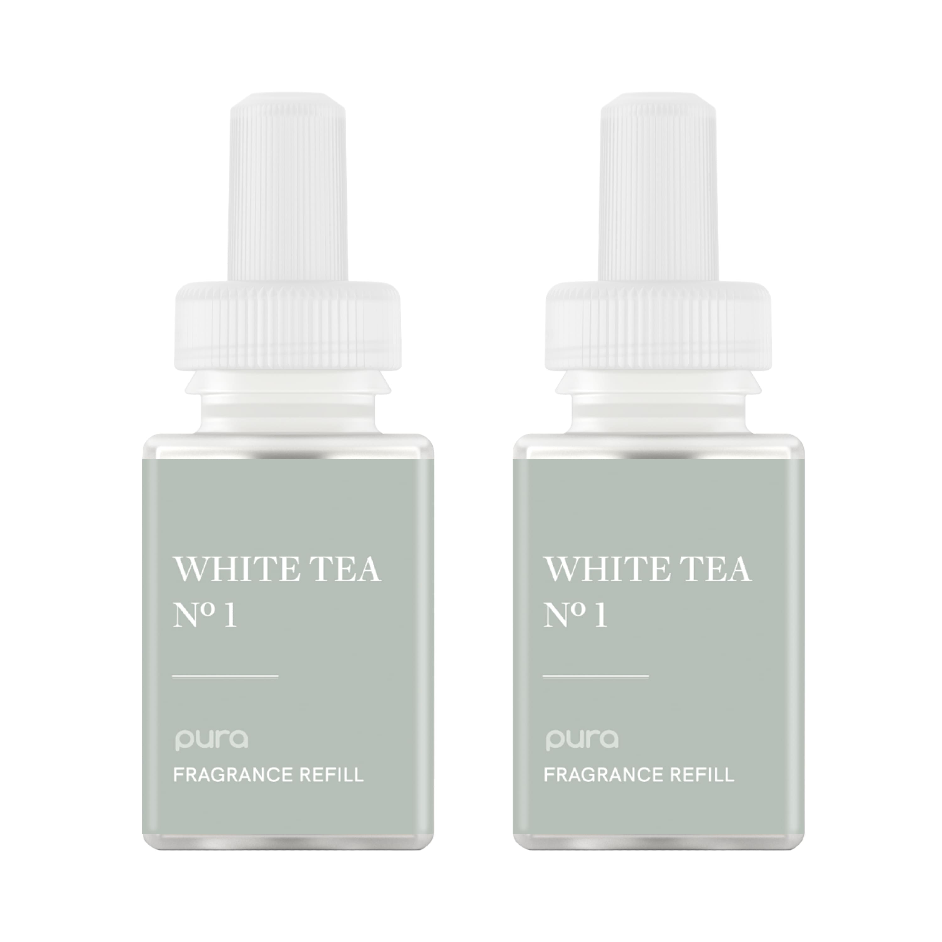 Pura - White Tea No.1 Smart Vial Dual Refill - Blue - Front_Zoom