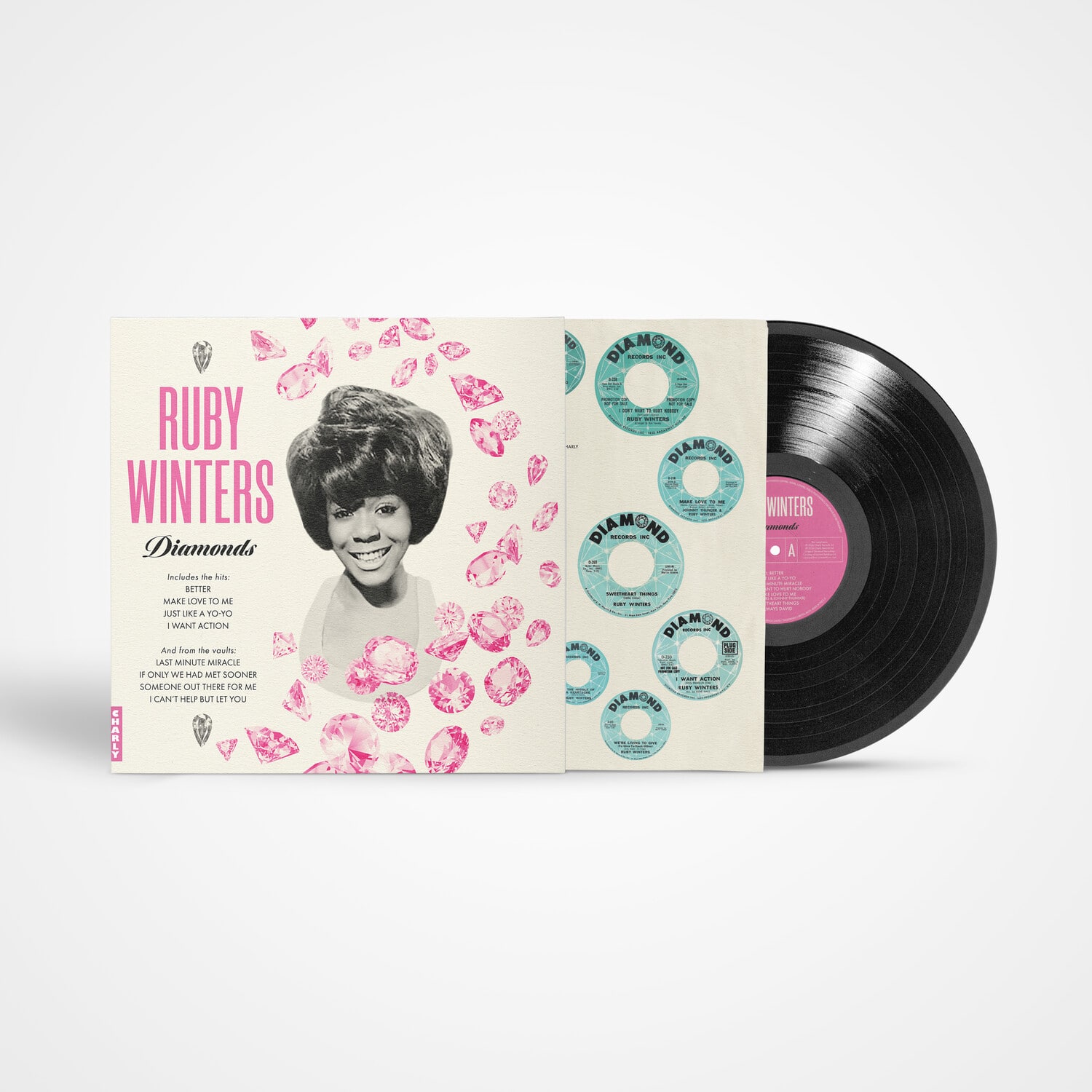 Ruby Winters - Diamonds   - VINYL LP price history on PriceWatchPro
