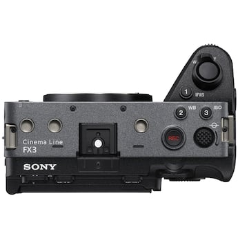 Bundle Sony Cinema Line FX3 Full Frame Camera Body Kit + XLR Top Bundle Sony Cinema Line FX3 Full Frame Camera Body Kit + XLR Top