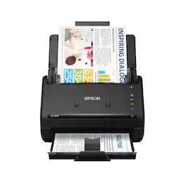 Epson - WorkForce ES-400 II Duplex Desktop Document Scanner - Black