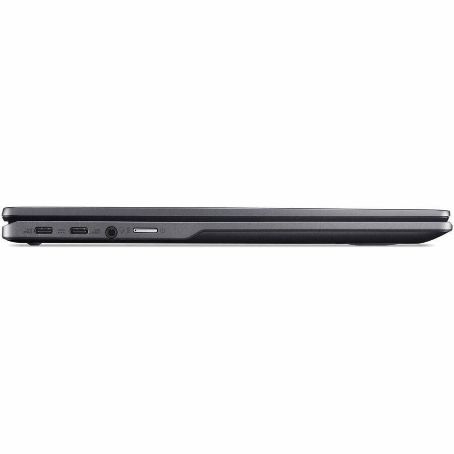 Left. Acer - Chromebook Plus Spin 514 - Intel Core 5 - 256GB Storage - CP514-4HN-58BV - Black.