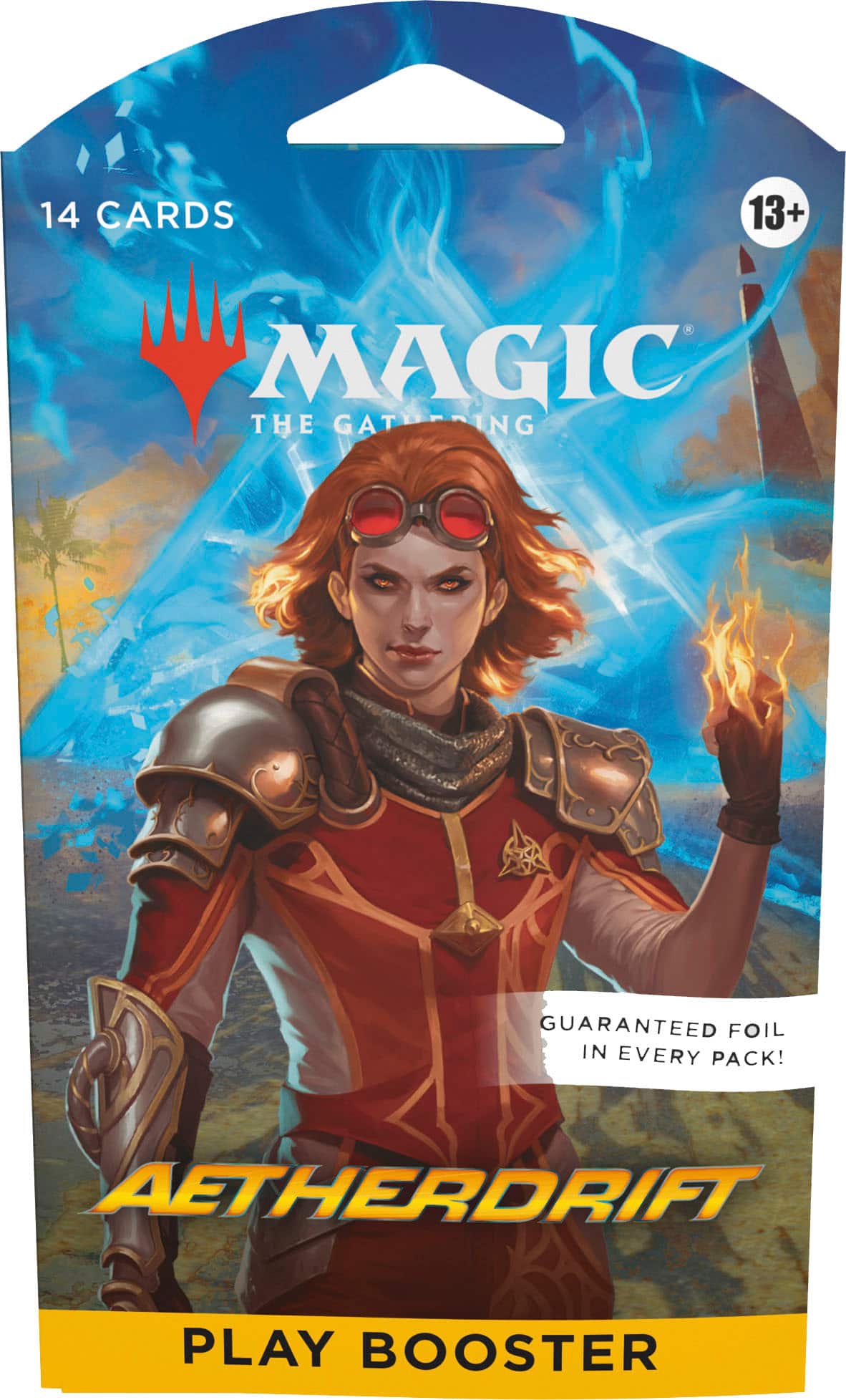 Wizards of The Coast - Magic: The Gathering Aetherdrift Play Booster Sleeve - Front_Zoom