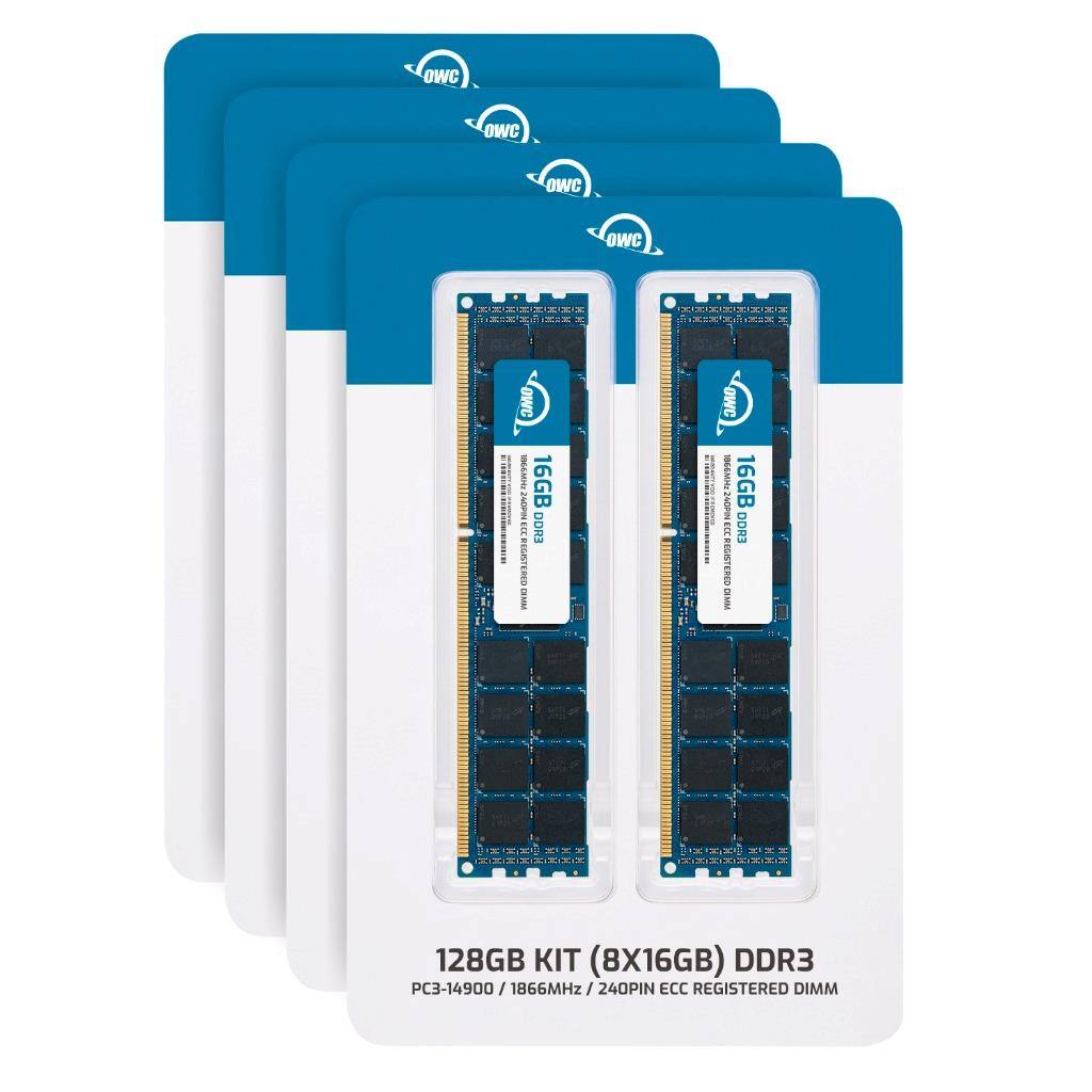 OWC 128GB (8x16GB) DDR3L 1866MHz 2Rx4 CL13 ECC Registered 240p RDIMM ...