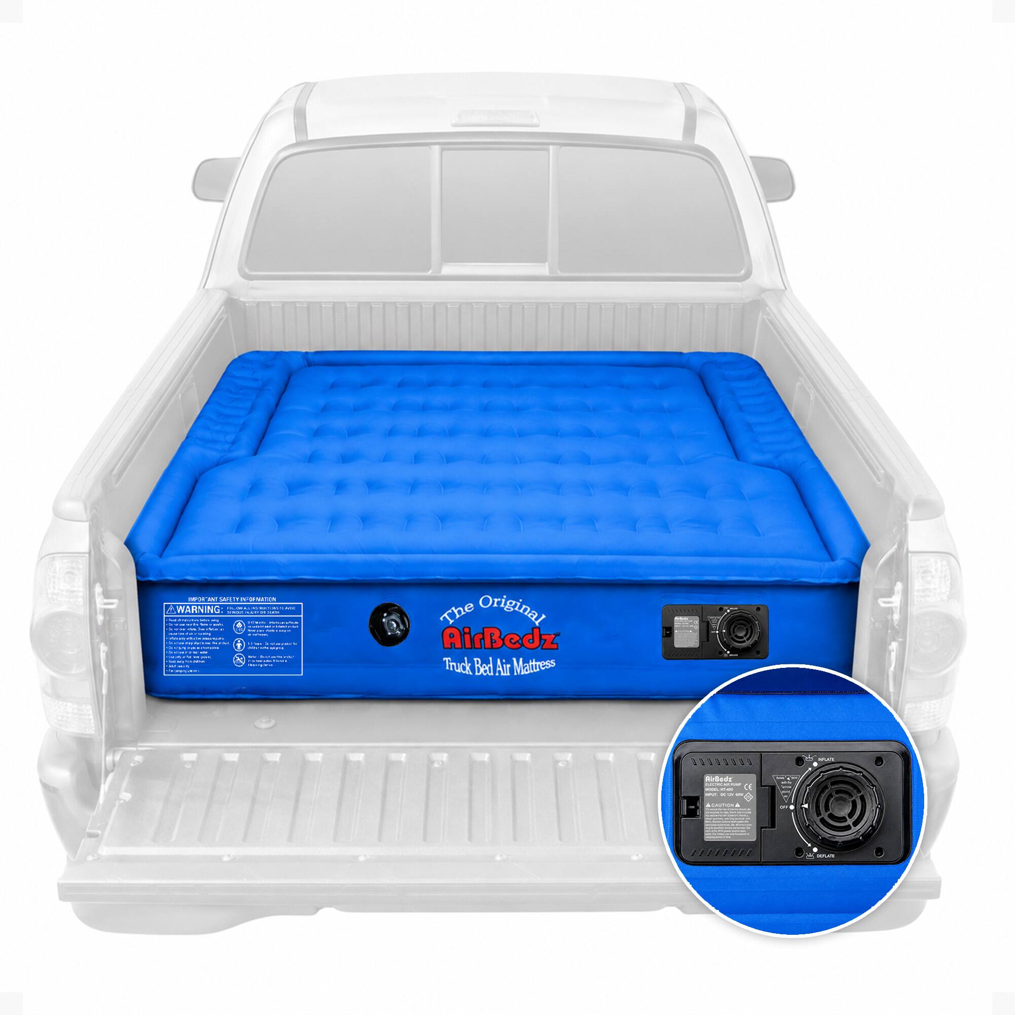 SAR INFORMATION  
LAGE A WARNING: SOBORT  
- DECENTS  
- COMICS  
- SODOCIONO COMMER  
- COK - C - - 1 - - .. - COM - C - -  
- DE -  
- HOTO  
- MARIA 2  

The Original AirBedz Truck Bed Air Mattress  
VISENNES  

RirBadz - - when - -  
WITH  
Comments .  
SAVE