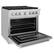 Alt View 1. ZLINE - 36 in. Wide 6 Burner Paramount Dual Fuel with Convection Oven (SDR-BR-36) - Stainless Steel.