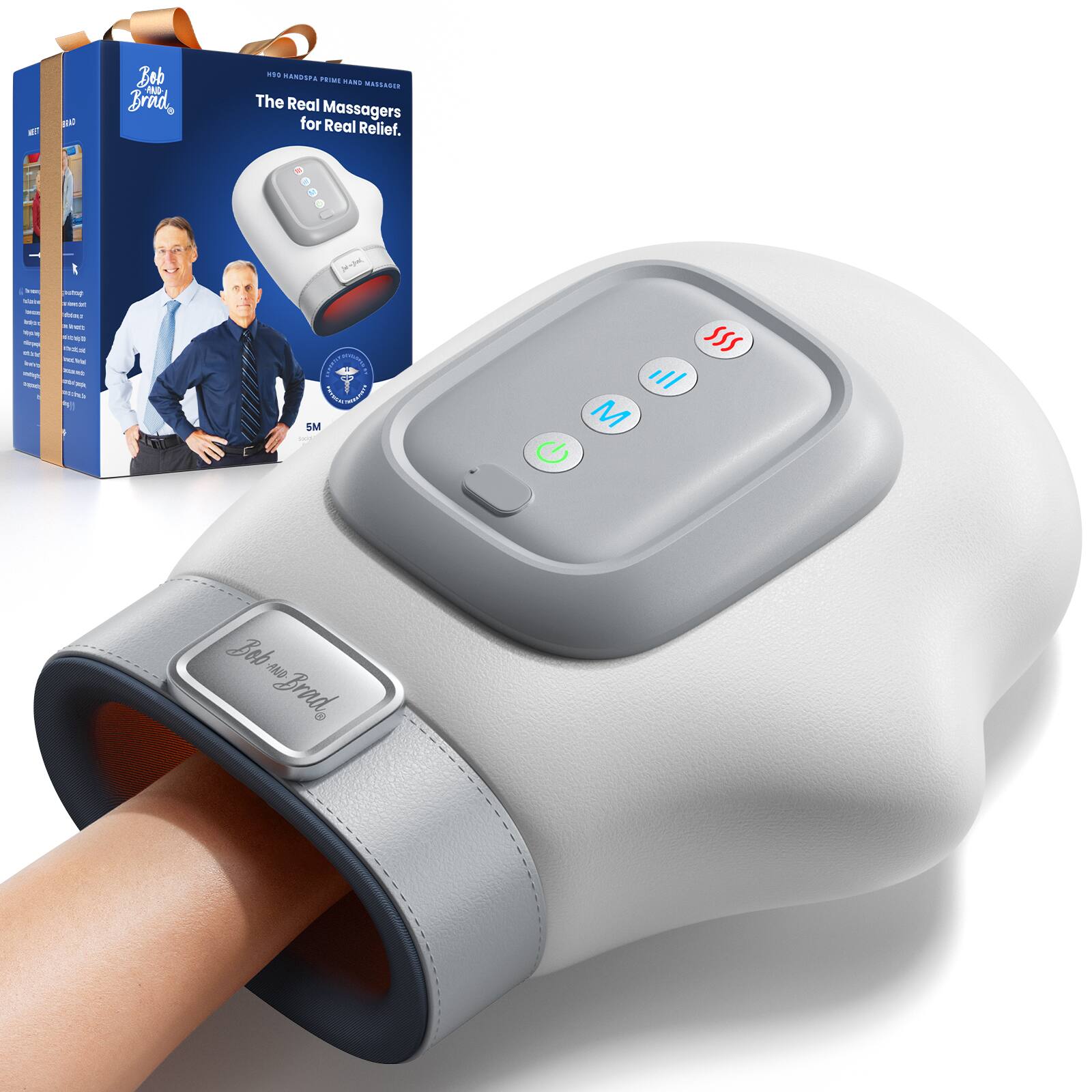 Bob and Brad - HandSpa Pro Hand Massager - White
