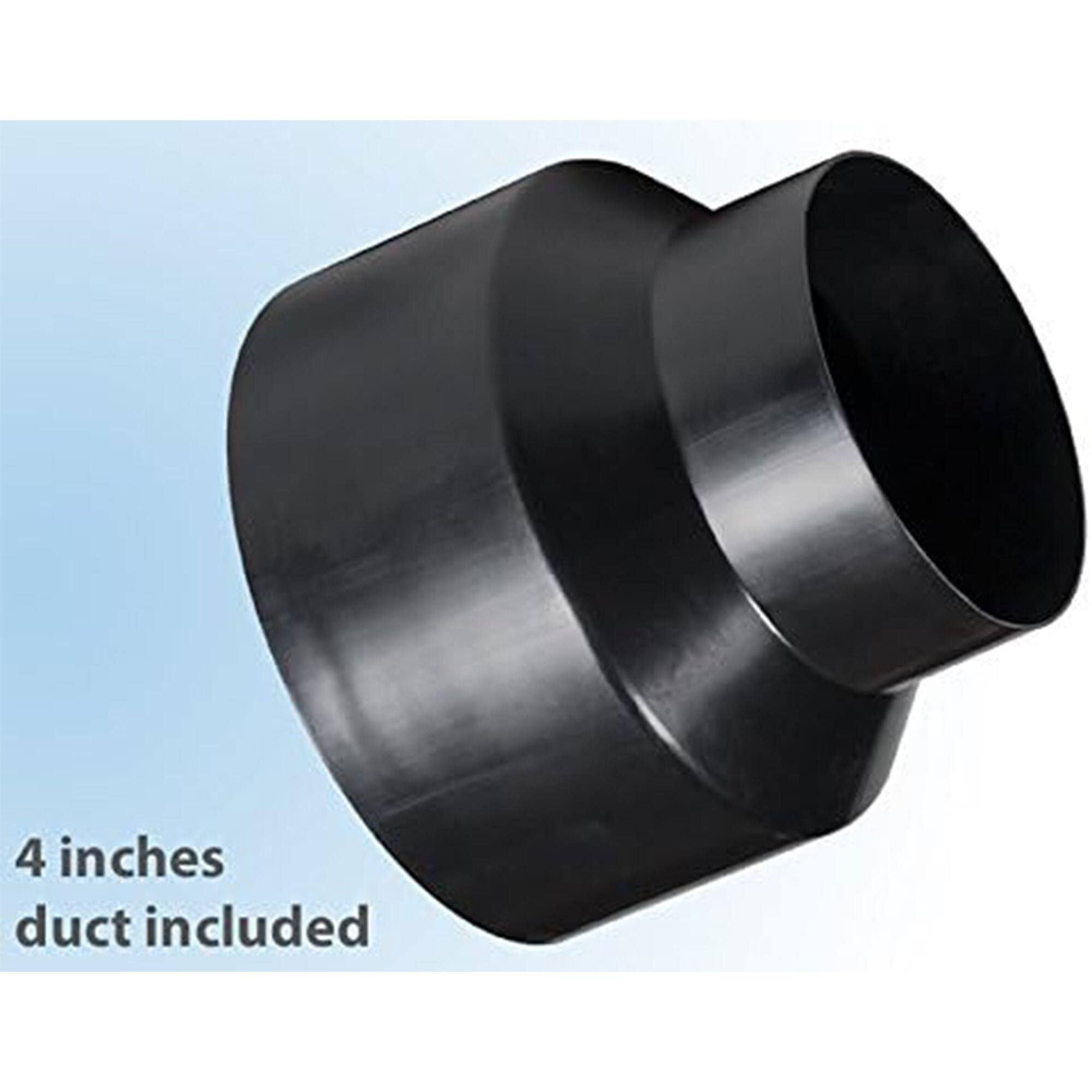 4 inches duct included